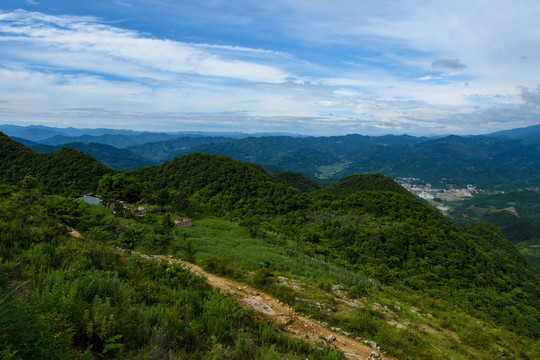 南丹山顶风光