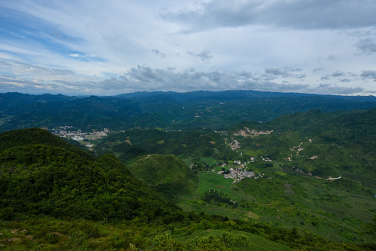 南丹山顶风光