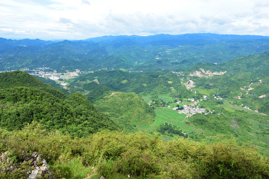 南丹山顶风光
