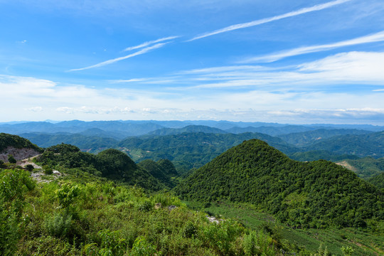 南丹山顶风光