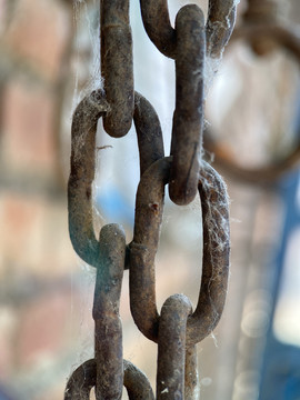 生锈的锁链