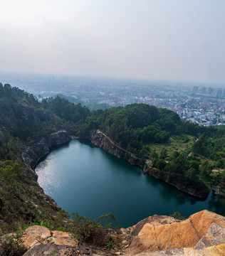 广州六片山天池