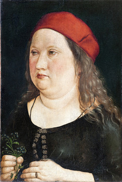 阿尔布雷特·丢勒女人肖像油画
