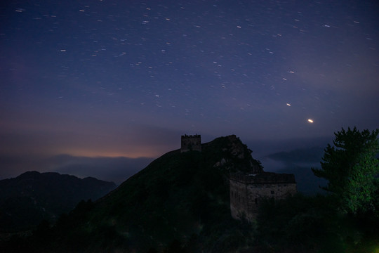 长城星空