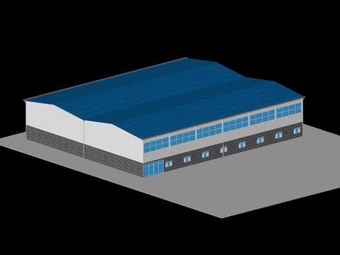 厂房模型
