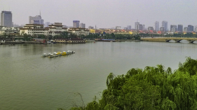 东昌湖风光