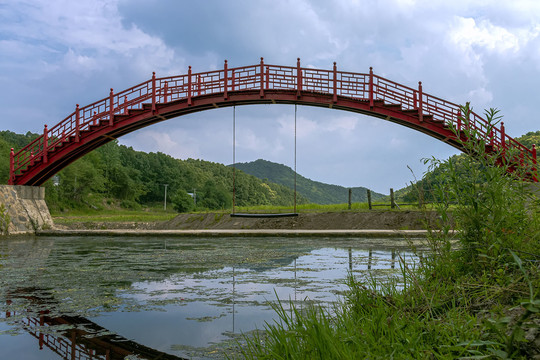 透空拍摄睡仙桥