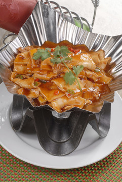 干锅嫩豆腐