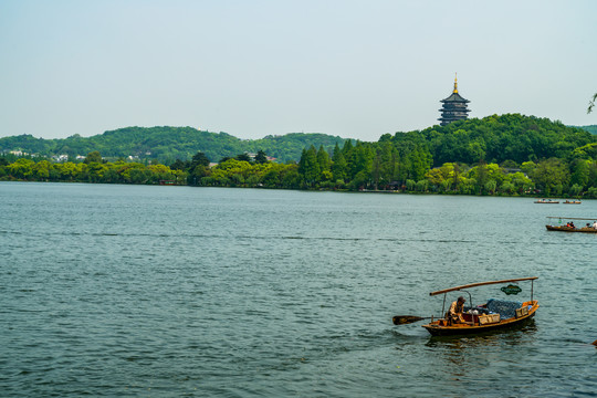 湖景