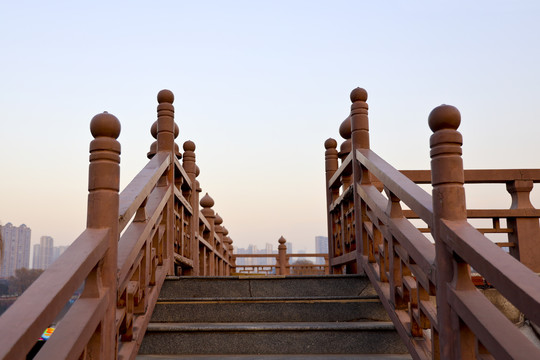 中式扶栏楼梯