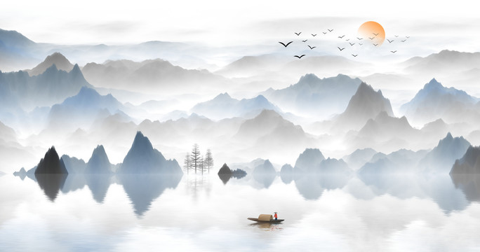 山水画