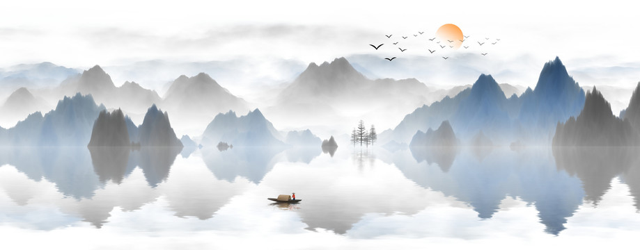 水墨画