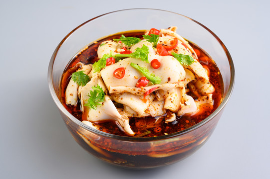 油泼鲜鱿鱼