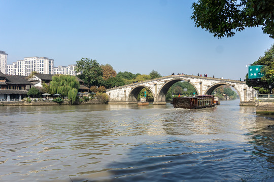杭州京杭大运河拱宸桥