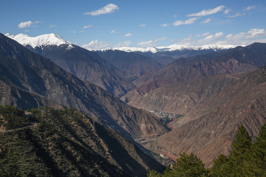 川藏线318国道风景
