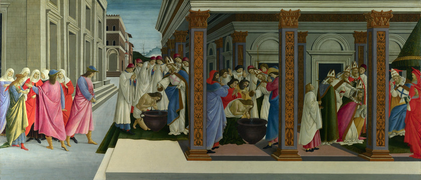 桑德罗·波提切利欧洲宗教人物油画