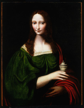 达芬奇女士肖像油画