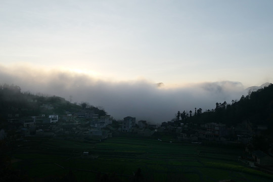 云南小山村风光