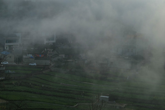 云南小山村风光