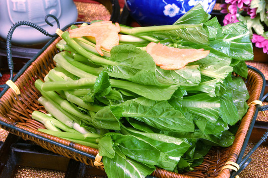 清炒菜心