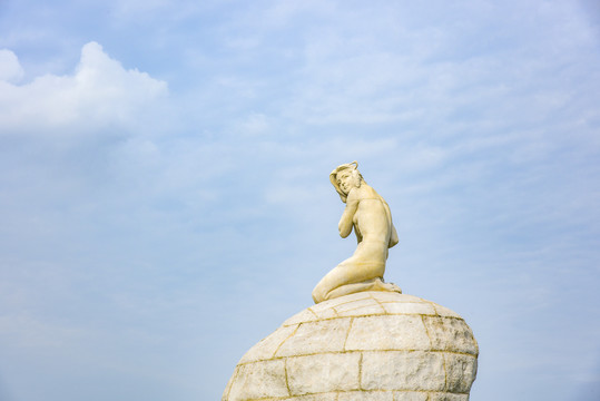 厦门白鹭洲公园女神雕像