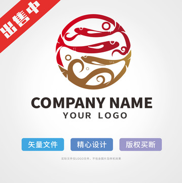 鱼logo