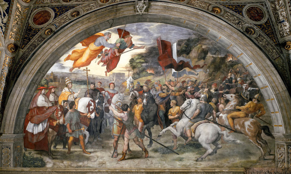 拉斐尔教皇利奥一世击退阿提拉