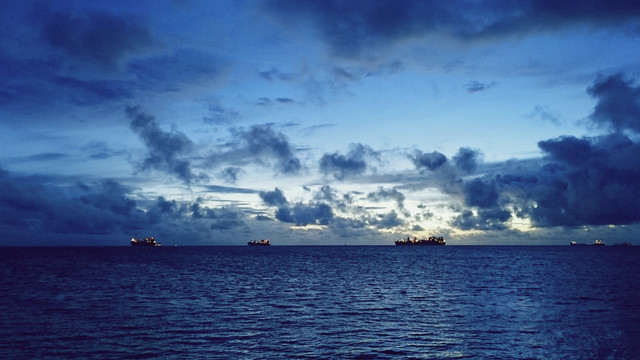 蓝色大海邮轮塞班岛