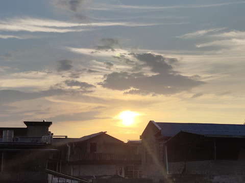 晚霞