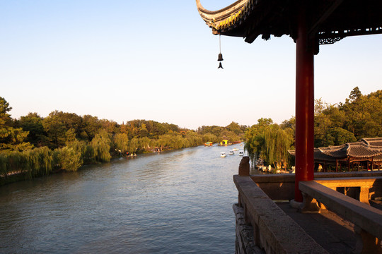 中国最美的桥瘦西湖上五亭桥