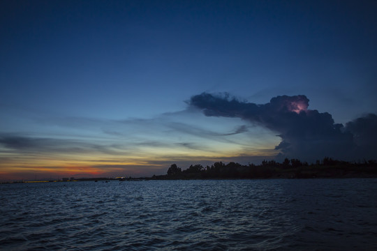 唯美夕阳晚霞