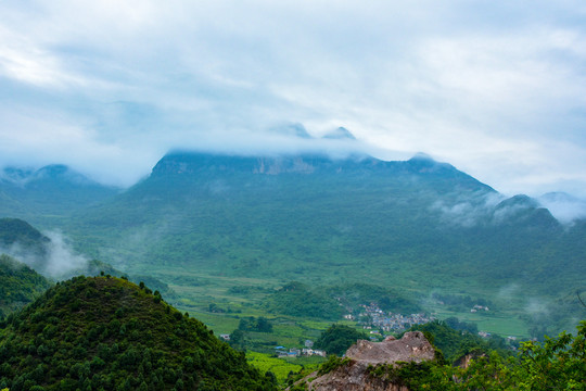 南丹山雾海风光