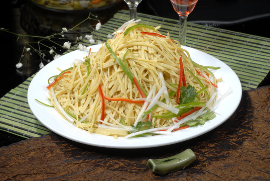 香拌干豆腐丝1