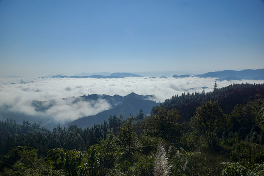南丹山云海雾海风光