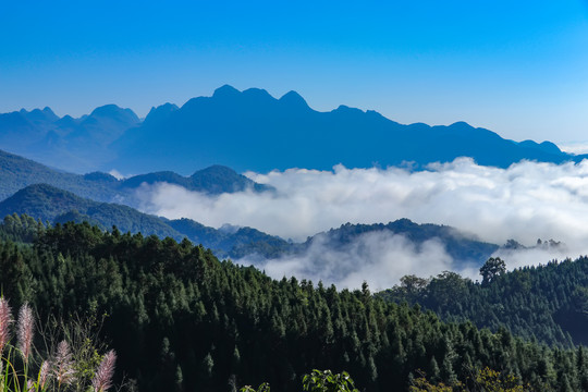 南丹山云海雾海风光