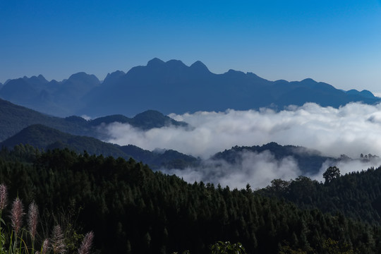 南丹山云海雾海风光