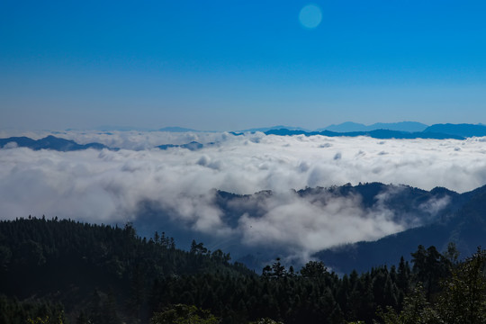南丹山云海雾海风光
