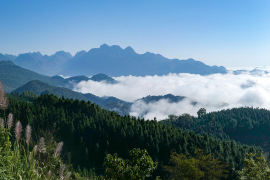 南丹山云海雾海风光