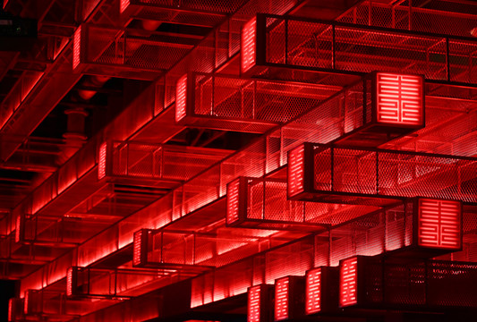 上海世博会中国馆创意光影背景