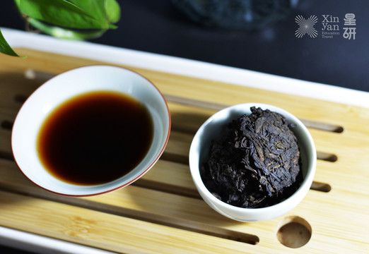 云南沱茶摄影陈年年老沱茶