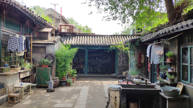 八九十年代老北京大杂院