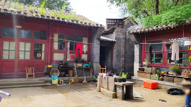 八九十年代老北京大杂院