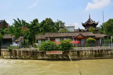 城市河流风景