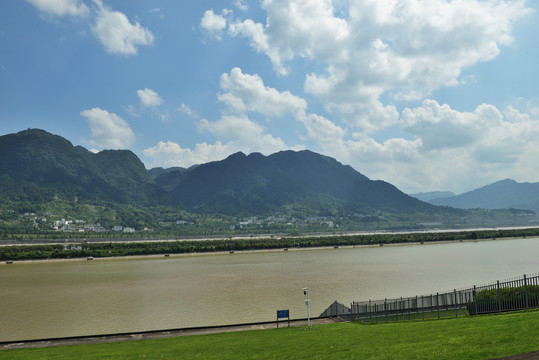 三峡水库库区风光