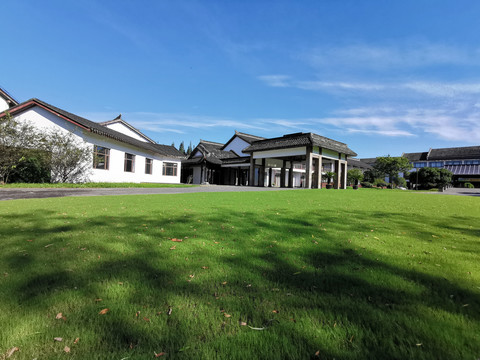 新中式酒店仿古建筑群