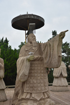 琅玡台秦始皇徐福雕像
