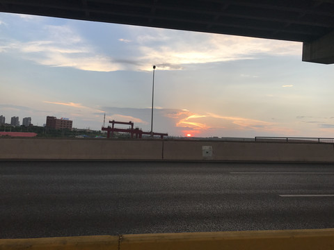 晚霞