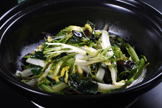 砂锅焗野菜