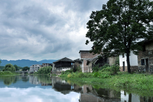 中国偏远地区乡村