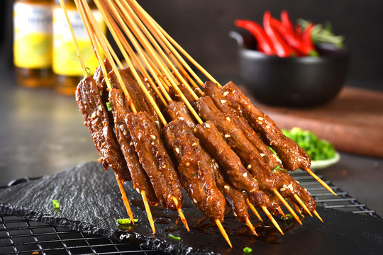 美食炸串